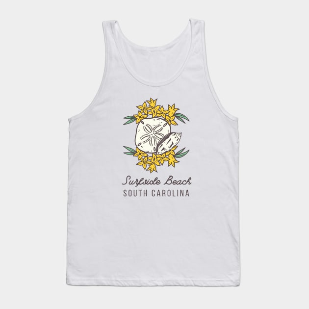 Surfside Beach South Carolina SC Tourist Souvenir Tank Top by carolinafound